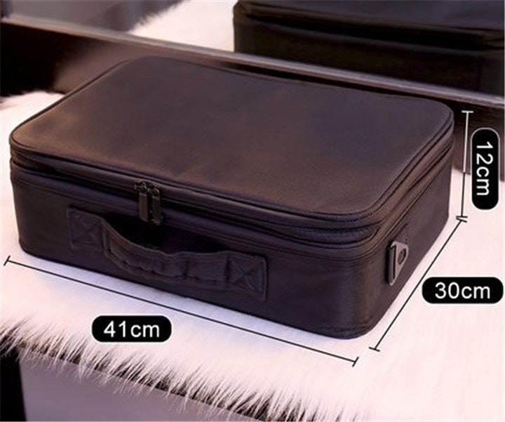 大容量 収納ケース 旅用 韓国 化粧道具 ポータブル メイクアップアーティスト 化粧 メイクボックス生活雑貨収納用品