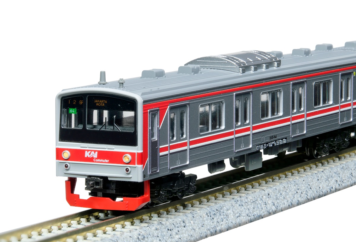 カトー (N) 10-1755 インドネシア通勤鉄道 205系 12両セット カト- 10-1755 インドネシアツウキンテツドウ 205ケイ 12R