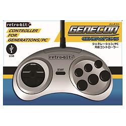 他サイト： 【新品/在庫あり】[レトロビット] ジェネコン ジェネレーション/PC対応 USBコントローラーの商品画像