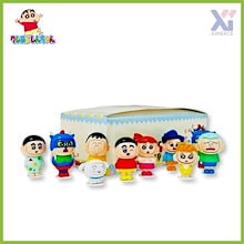【韓国人気商品】クレヨンしんちゃん フェイスチェンジ ランダムフィギュア 10種 ( 3つ 発送) カプセルガチャ