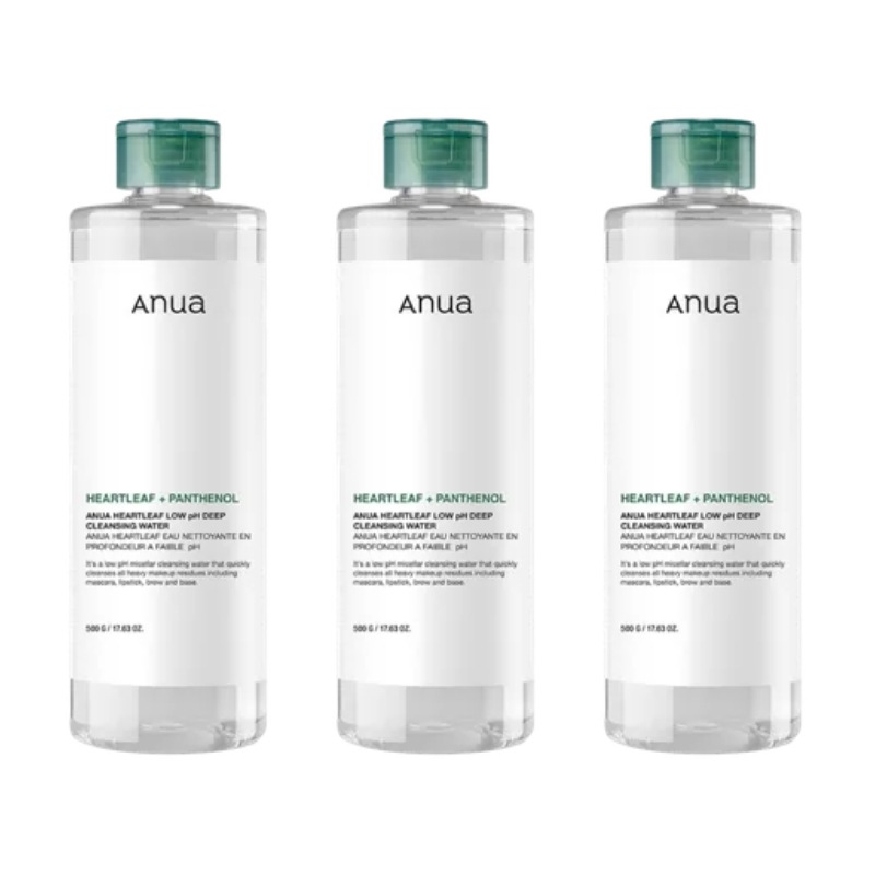 ドクダミ 弱酸性ディープクレンジングウォーター 3個