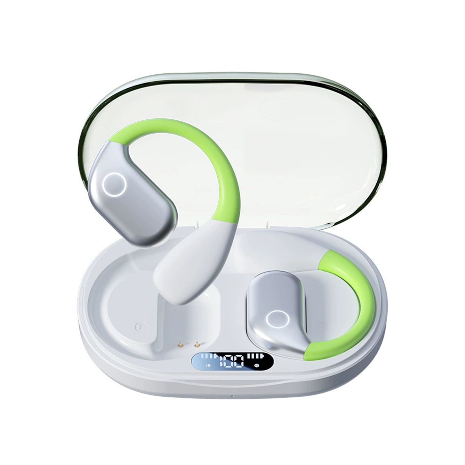 イヤホン翻訳機 耳掛け式イヤホン 156言語対応 AIチェット機能