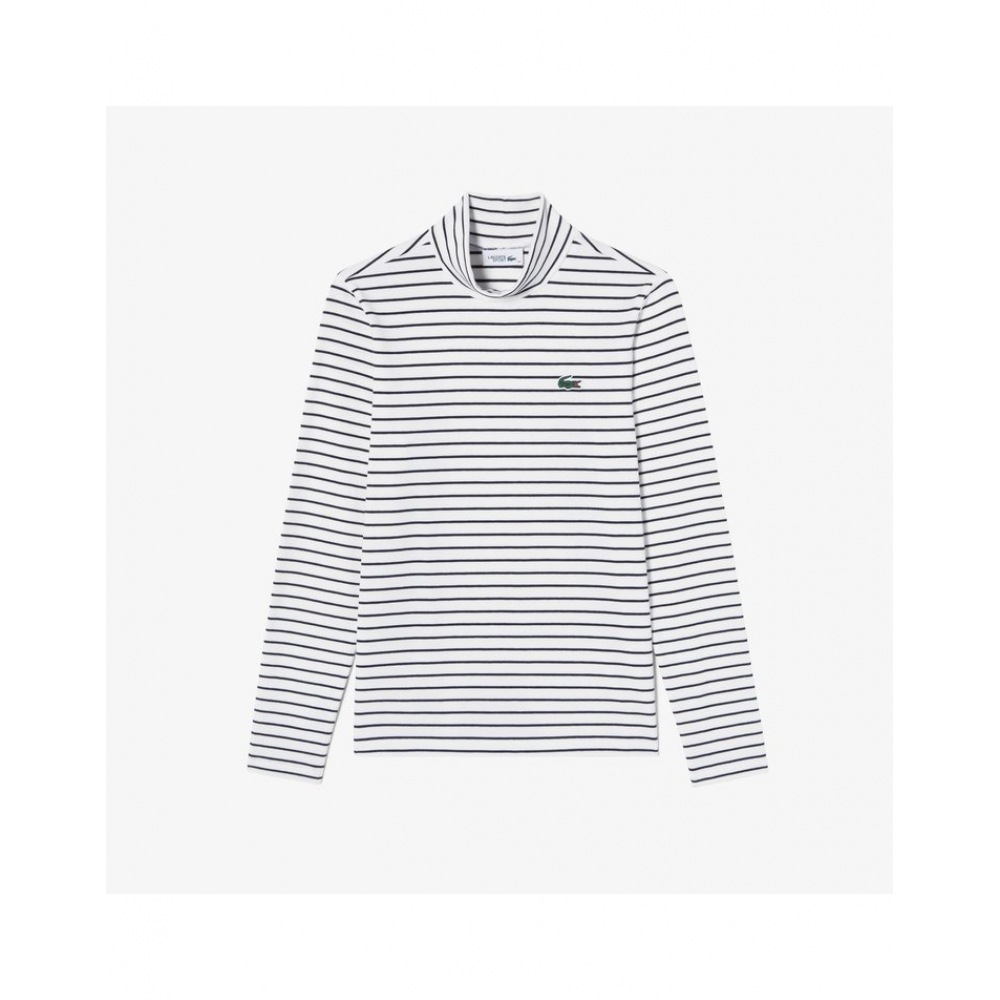 ラコステレディースタートルネックロングスリーブ T シャツ TF605E-54N HDE