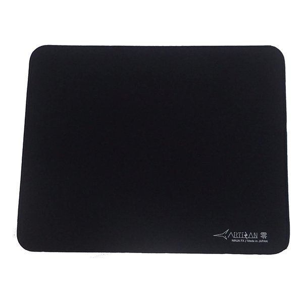 ゲーミングマウスパッド 零 FX MID ブラック Lサイズ 330x420x7mm FX-ZR-MD-L