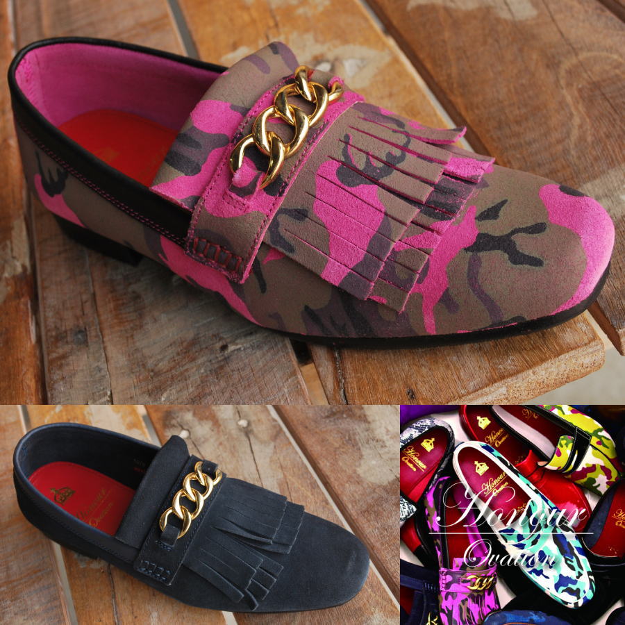 送料無料 HONOUR OVATION アナーオベーション 1070 チェーンホース フリンジ ローファー メンズ レディースREP1212sh Y_KO170701s ren