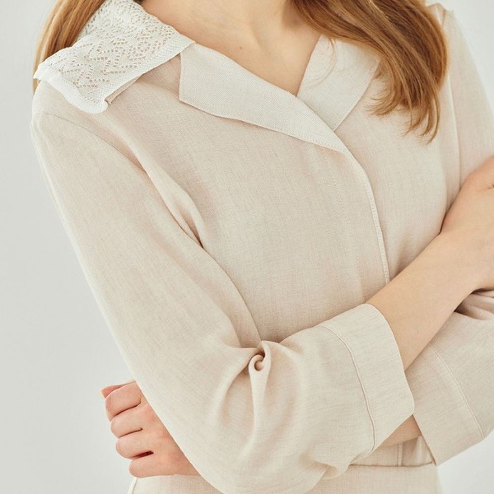 (リアーナニューヨーク) ロマンチックニットカラーブラウス RQDWBL010 11,127円