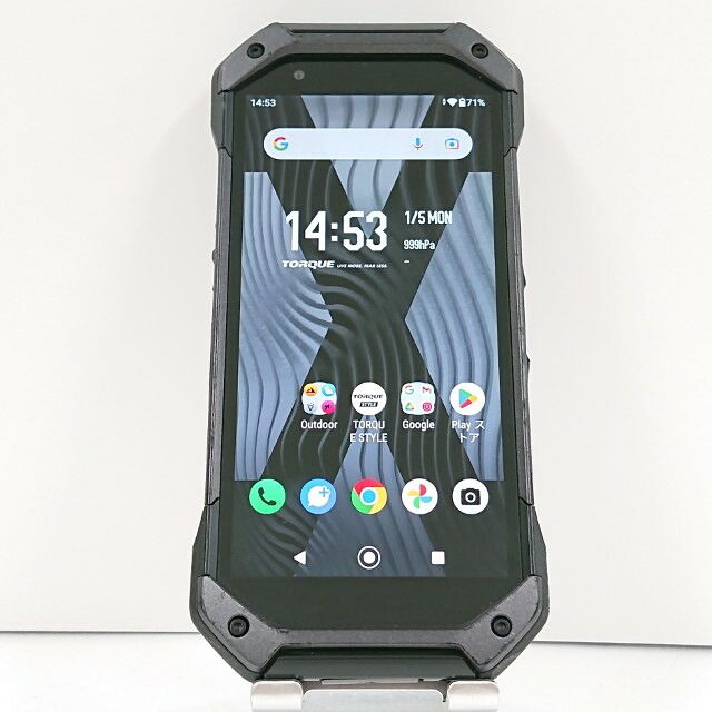 TORQUE 5G KYG01 au ブラック 送料無料 本体 c16126 【中古】