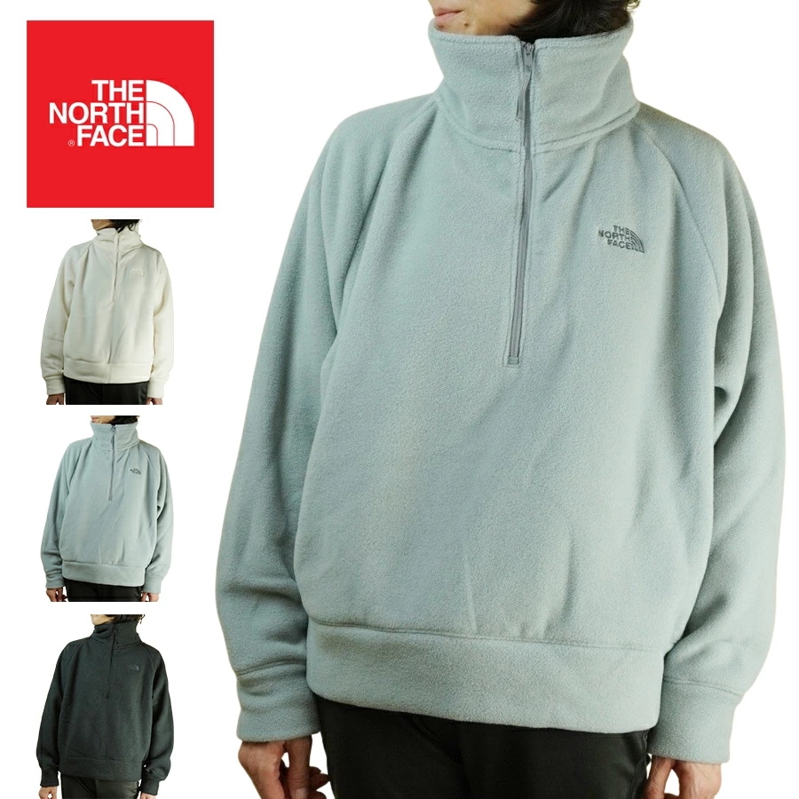 ノースフェイスTHE NORTH FACEレディース フリースW CITY STANDARD MICROFLEECE QUARTER ZIPウィメンズ シティス