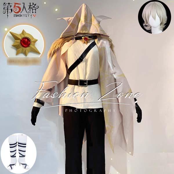IdentityV 第五人格 風 夜の番人 階下囚 コスプレ衣装 ウィッグ 靴 cosplay ハロウィン 演出服 変装