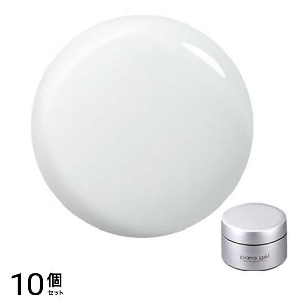 para gel(パラジェル) カラージェル AR1 ホワイト 4g 10個セット