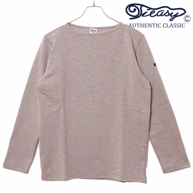 HDCS ボートネックバスクシャツ [te001] HDCS BOATNECK BASQUE SHIRT メンズ トップス 長袖Tシャツ 日本製 オーガニックコットン NUDE-BEIGE 正規取扱店