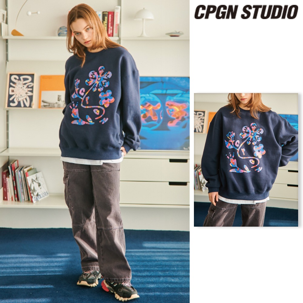 【CPGN STUDIO】 Candy Flower Brushed Sweatshirt 7,473円