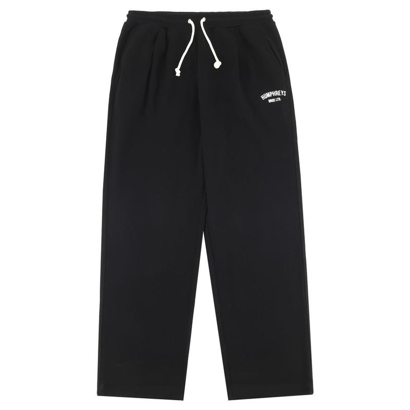 HBL ロイヤル カレッジ ワイド & ジョガー 2WAY スウェット パンツ UQ321CFP99BLK