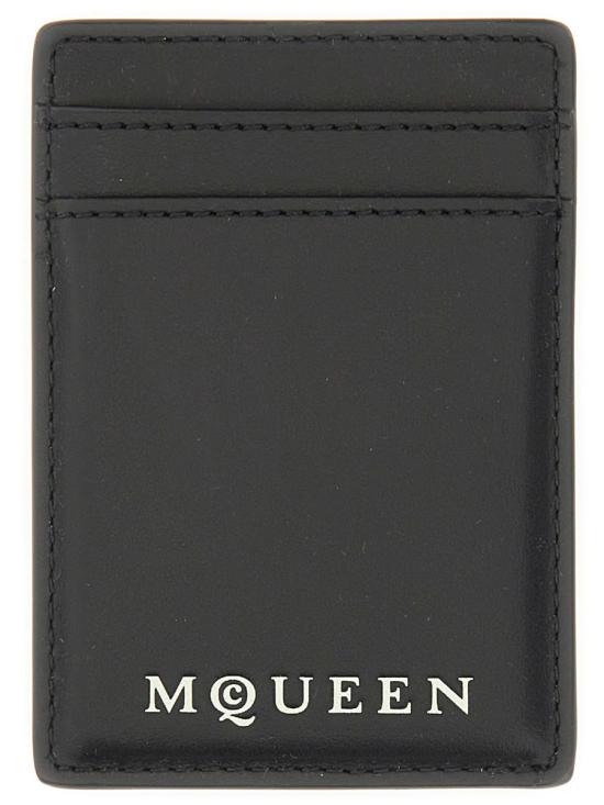 ALEXANDER MCQUEEN Men Wallet 836140 1AAU61080 BLACK