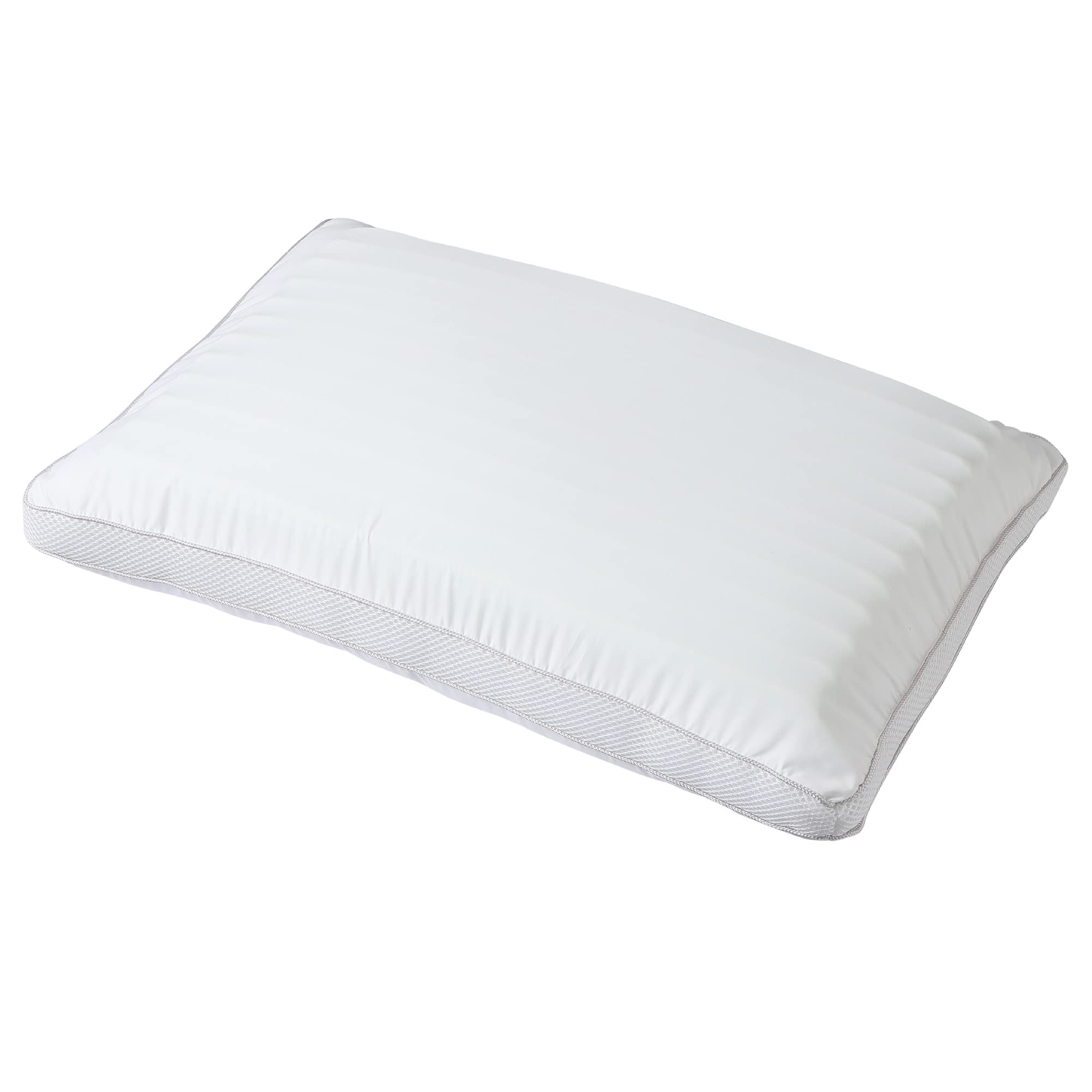 nishikawa 【 西川 】 ホテルテイスト 2Way 枕 洗える ふわふわタッチ ウェーブシート 両面使える リバーシブル ダニを通しにくい生地を使用 マシュマロタッチ 60X40X5cm ホワ