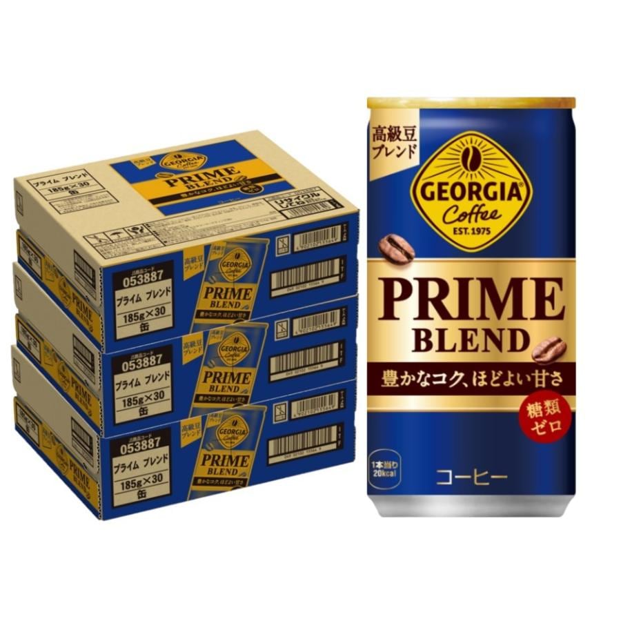 【送料無料】 コカ・コーラ ジョージア プライム ブレンド 185ml×3ケース/90本