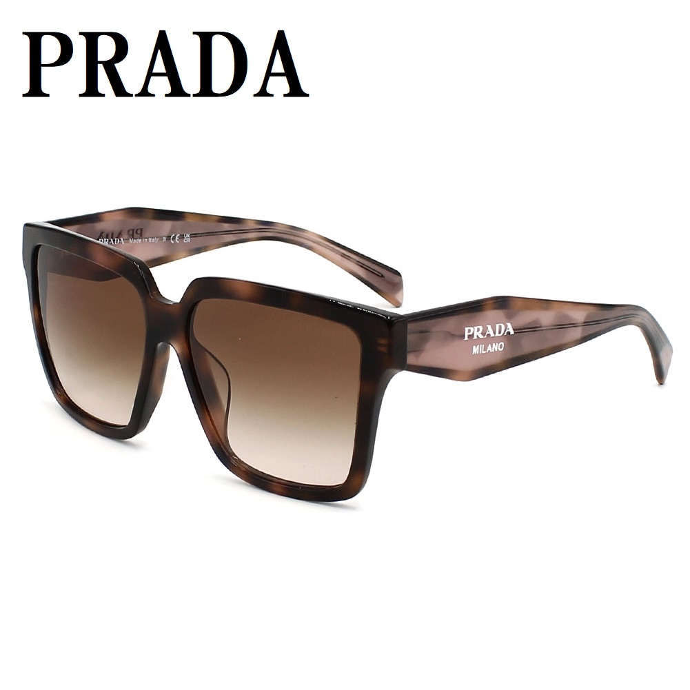 PR24ZSF 23A0A6 57 サングラス アジアンフィット メガネ 眼鏡 UVカット 紫外線カット メンズ レディース ブラウン モーブトータス