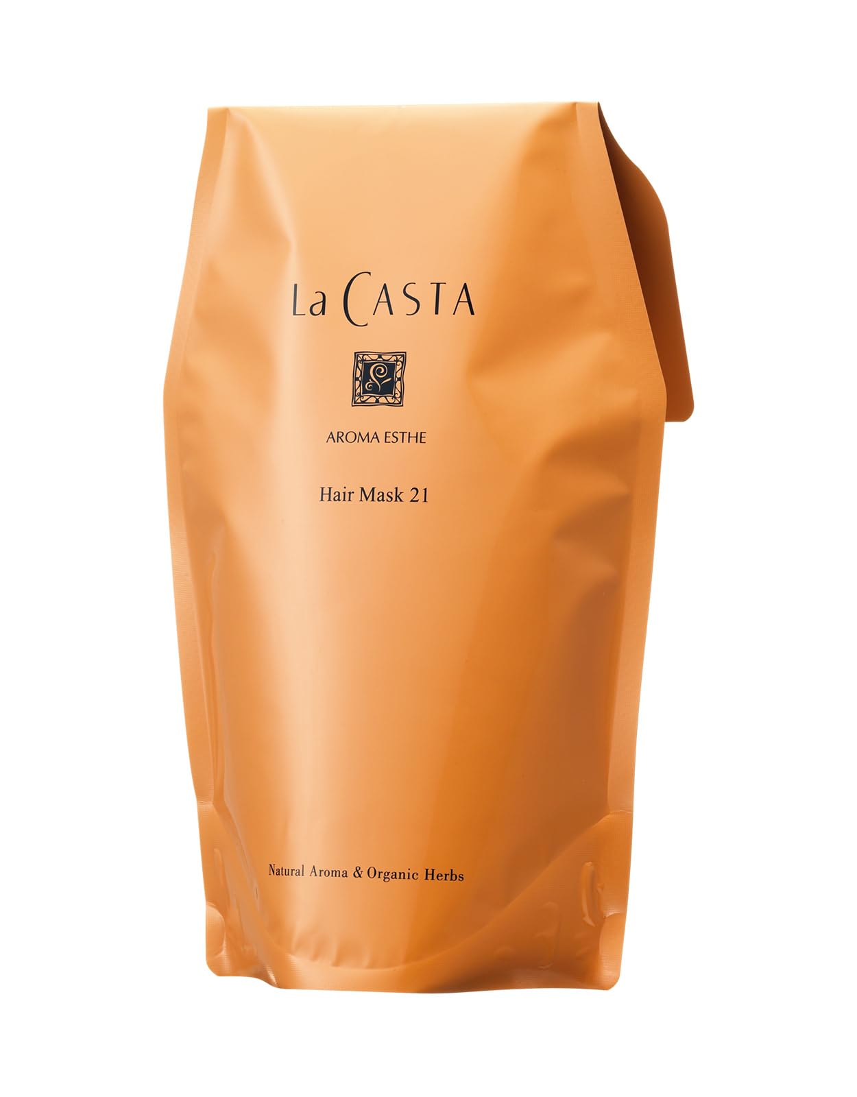 La CASTA ラ・カスタ トリートメント アロマエステ ヘアマスク21 詰め替え オーガニック 600g サラサラでツヤのある髪に 日本製 天然アロマ