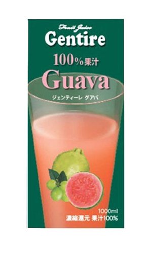Gentire100%フルーツジュース グァバ 1000ml×12本