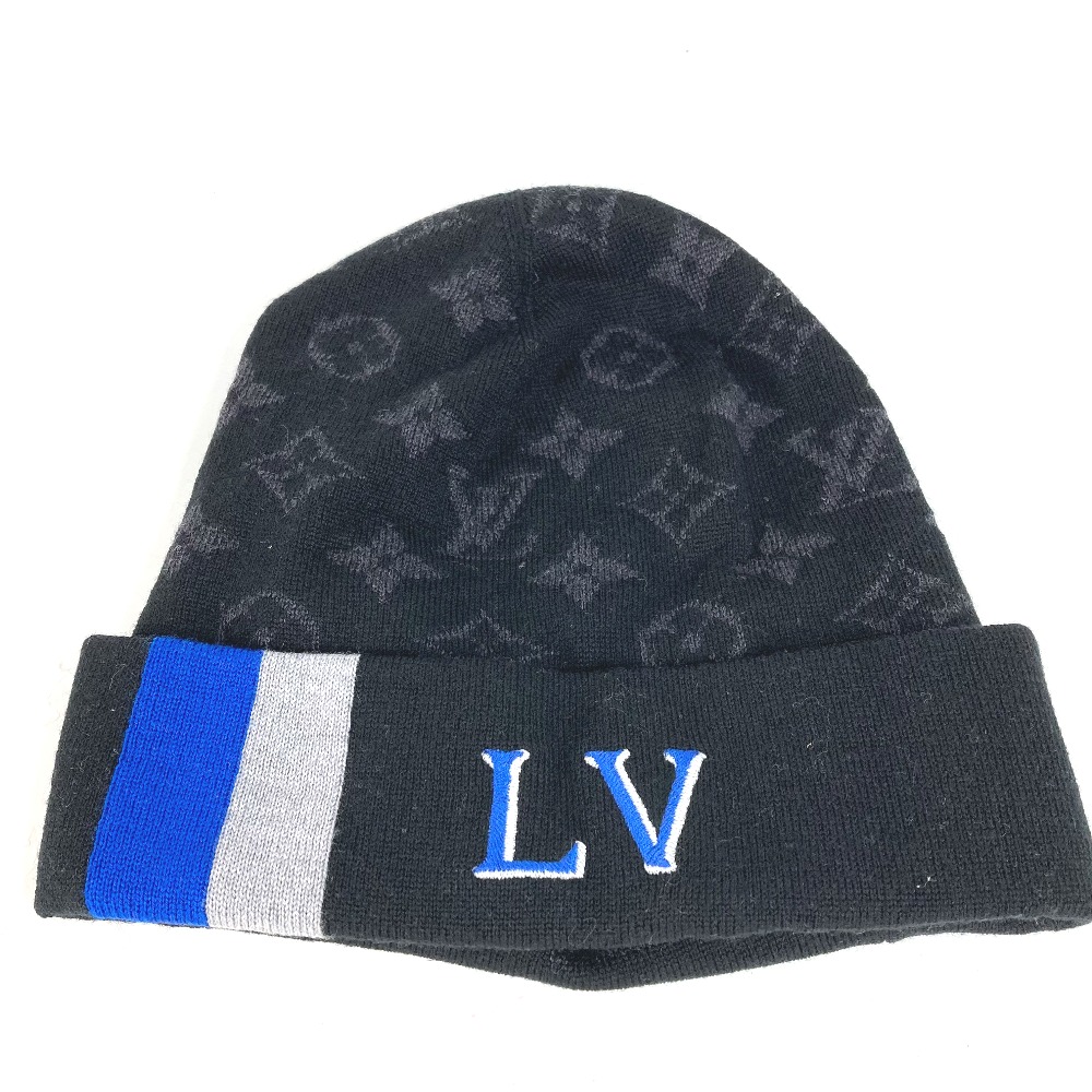 Qoo10] Louis Vuitton ニット帽 M77954 ボネ・LV バー : バッグ