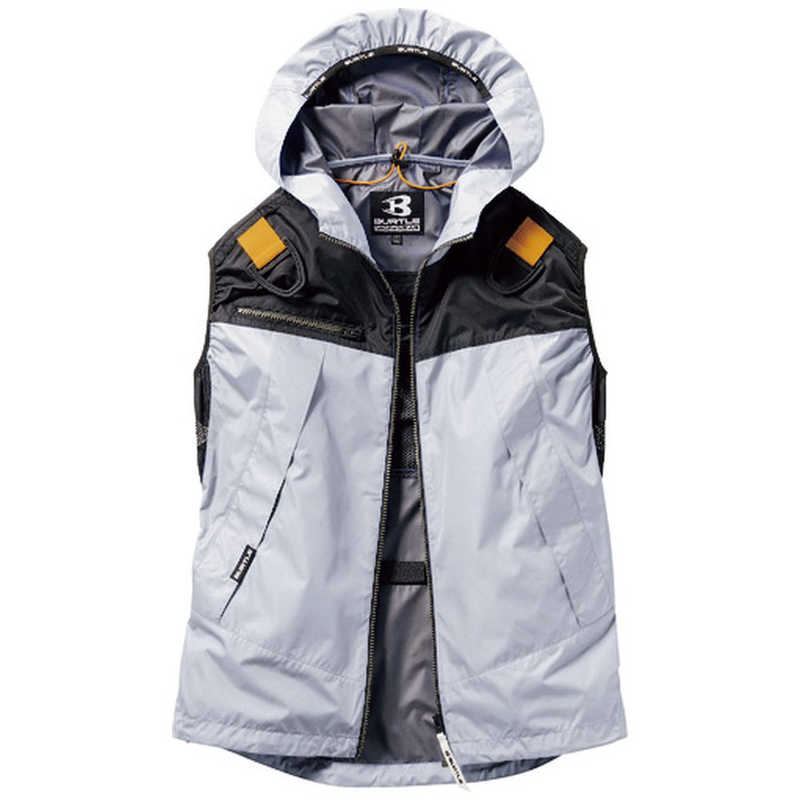 バートル　空調服 エアークラフト ベスト [4L/シルバー]　AC1094-5-4L