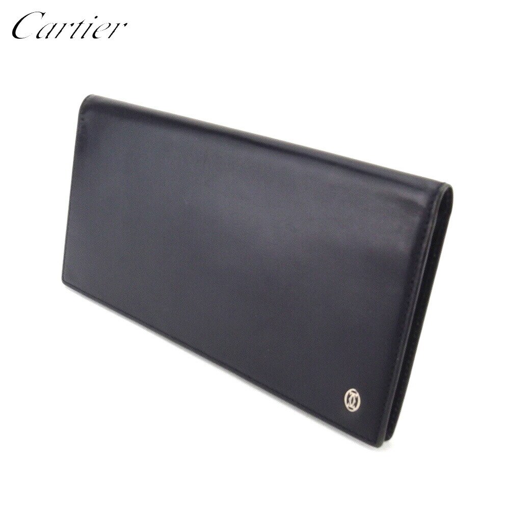 長札入れ 札入れ パシャ ブラック シルバー 中古