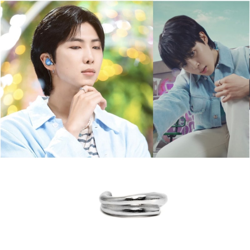 【BTSジミン,RM着用】【当店特典付き】HR20Rシルバーリング