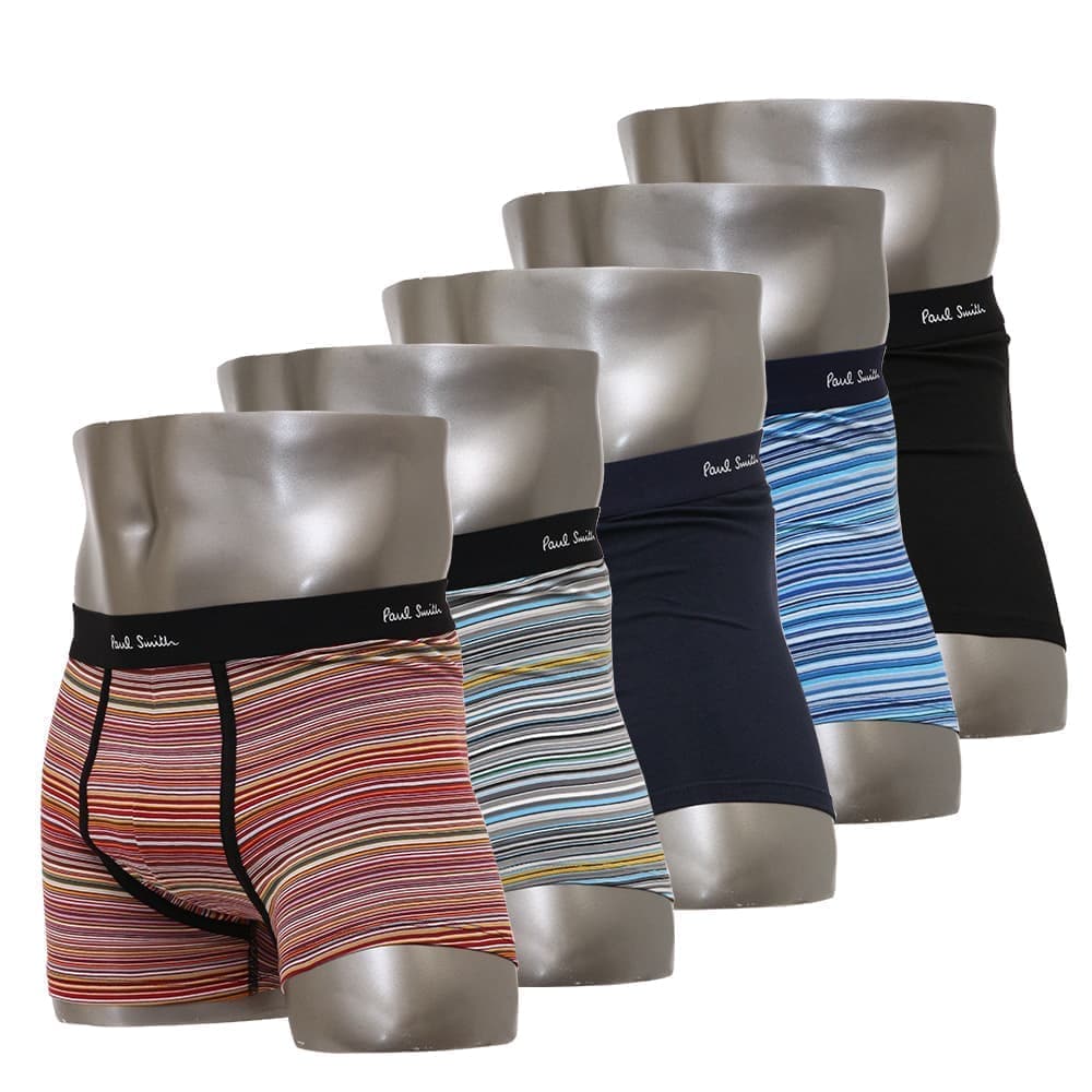 ポールスミス ボクサーパンツ 5枚セット 前閉じ 5枚組 Paul Smith Men s Trunk 5pack S/M/Lサイズ M1A-914C-E5PCKL-47 7,178円
