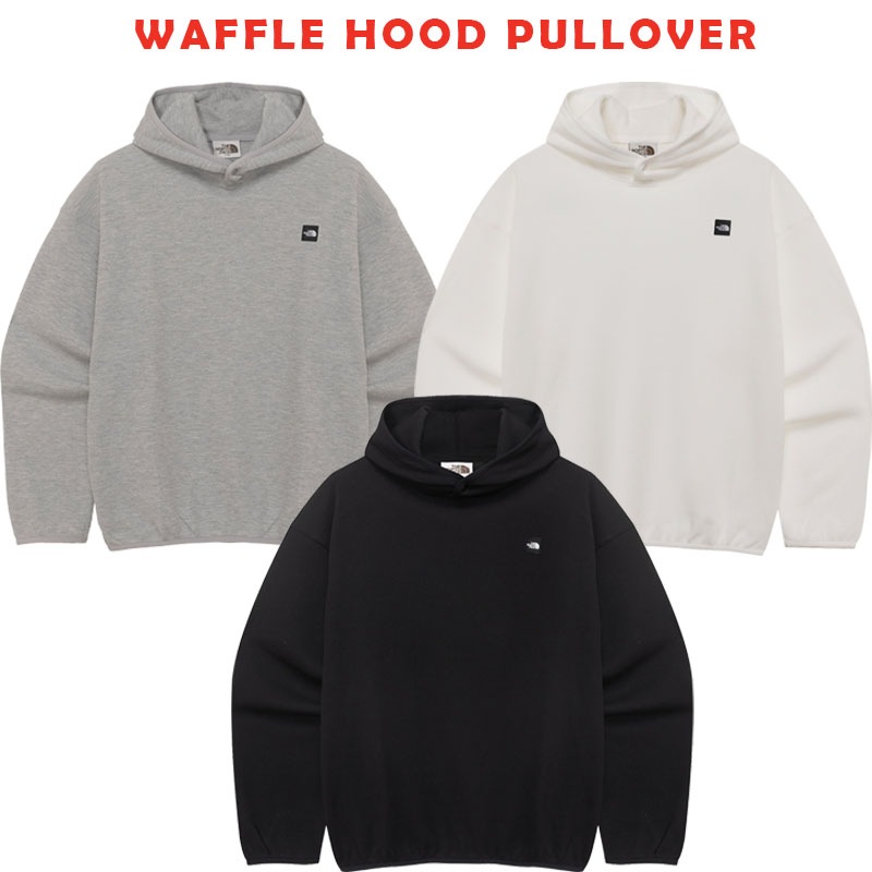 韓国正規品保証 関税負担なし NM5PR01J WAFFLE HOOD PULLOVER デイリー 基本 着装 男子 女子 人気 韓国 ファッション 男女共用 アウトドア