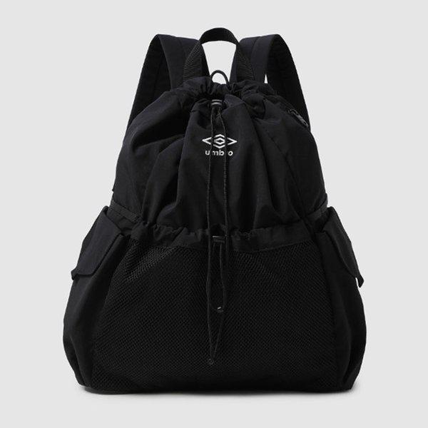 ストリング軽量デイリーバックパック（15L）UR123CBP24-BLK0