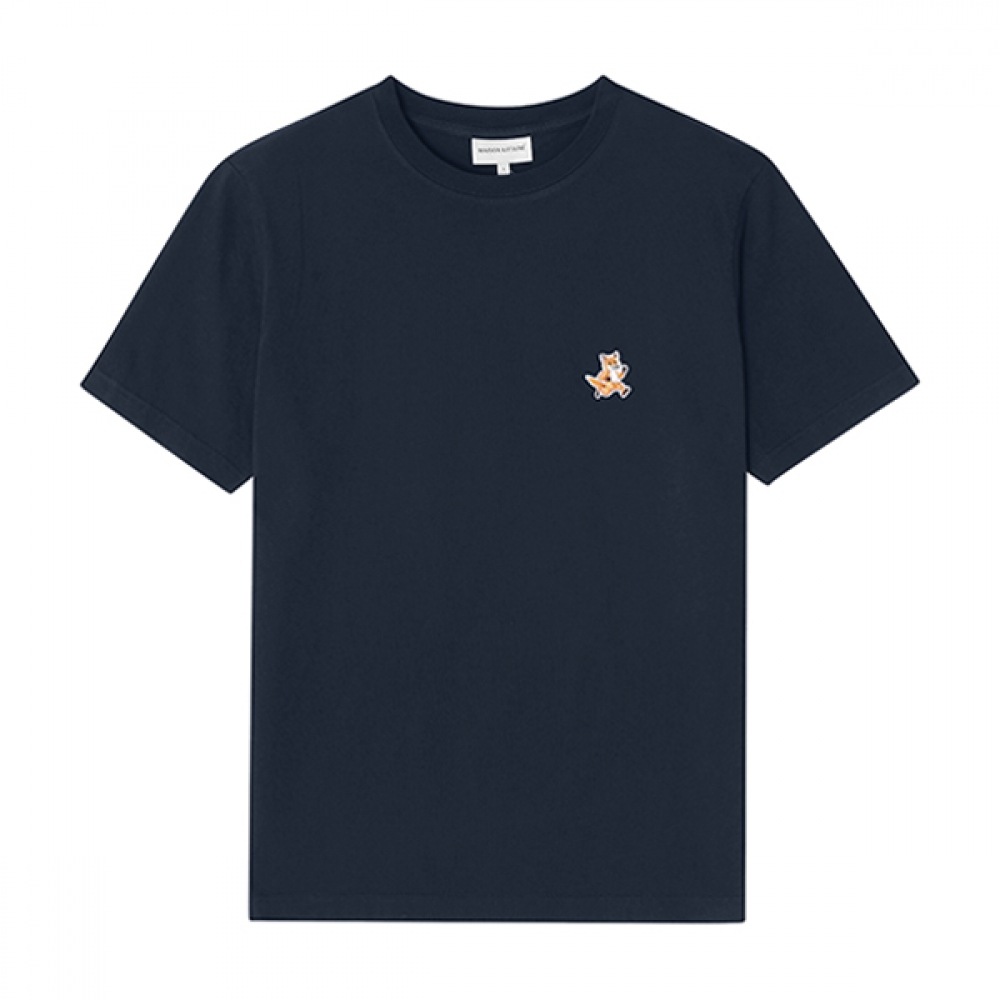 メゾンキツネ MM00125KJ0008 P476 スピーディーフォックスパッチメンズ半袖Tシャツ