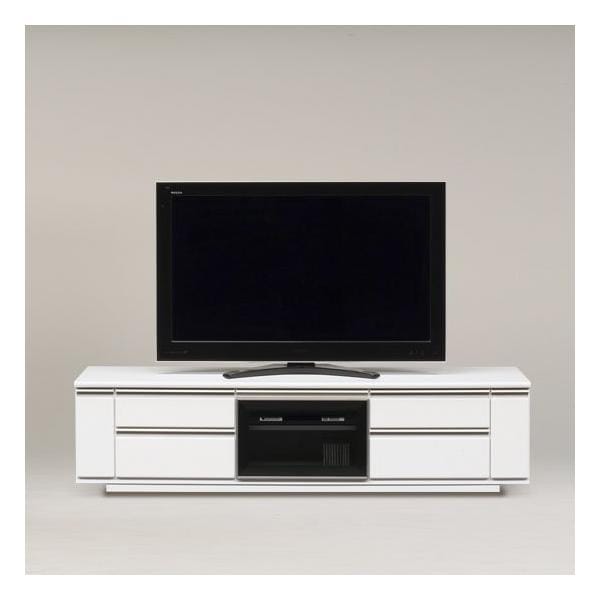 デザインテレビボード/ダウンステー扉付き収納テレビ台 　木製 幅180cm/カラー2色対応 完成品 27,820円