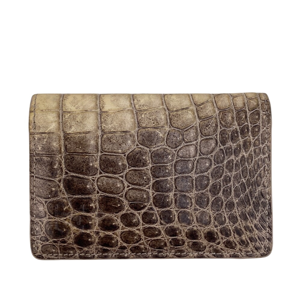 オーガナイザー ドゥ ポッシュ サハラ レザー カードケース ホワイト ユニセックス ブランド