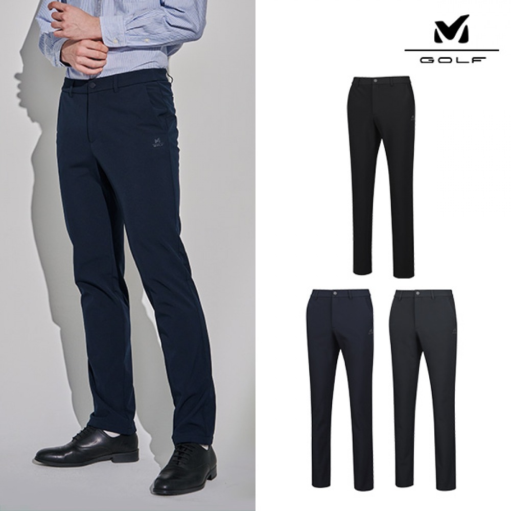 (ミーレゴルフ) メンズ起毛ボンディングパンツ 3点セット