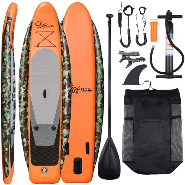 CL-K335B Army Camo Angler SUP [インフレータブル スタンドアップパドルボード] メーカー直送