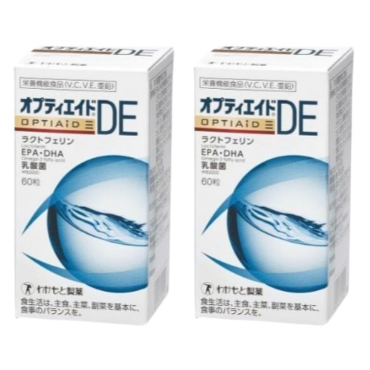 2個セット わかもと製薬 オプティエイドDE 60粒 サプリメント