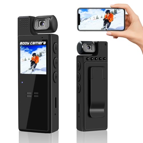 ZHTNC アクションカメラ ウェアラブルカメラ ボディカメラ アクセサリ付き 1080P 120広角 256GB 写真撮影 上書き録画 赤外線暗視 クリップ型 スポーツカメラ ビデオカメラ vlo