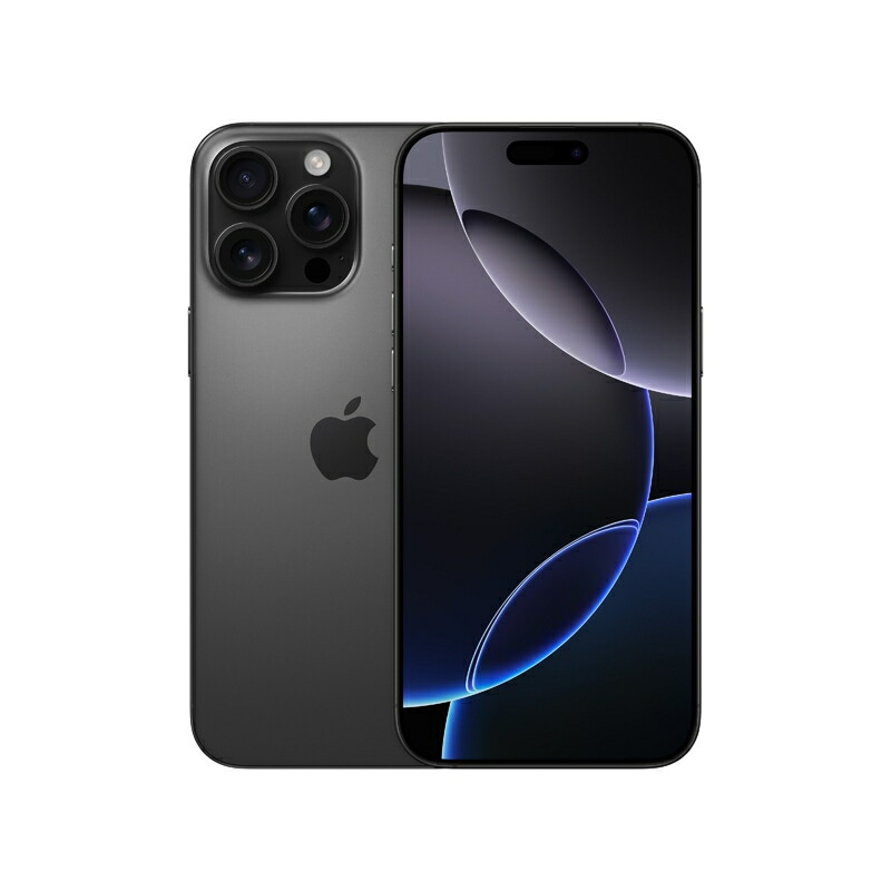 【新品】iPhone 16 Pro Max 512GB ブラックチタニウム MYWL3J/A SIMフリー