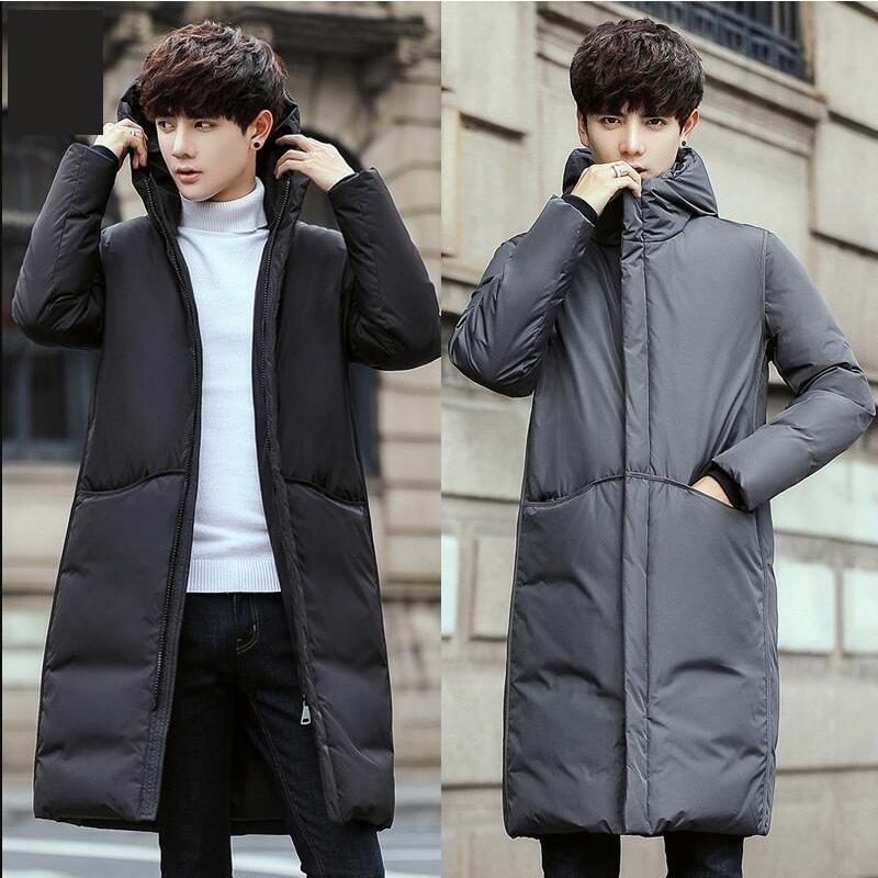 ダウンジャケット メンズ 超人気 格好良い 2色 上品 暖かい ロング丈 フード付き 中綿ダウンコート 厚手 防寒着 保温 通勤 軽量 OL 防風 冬服 アウター M-3XL 5,575円