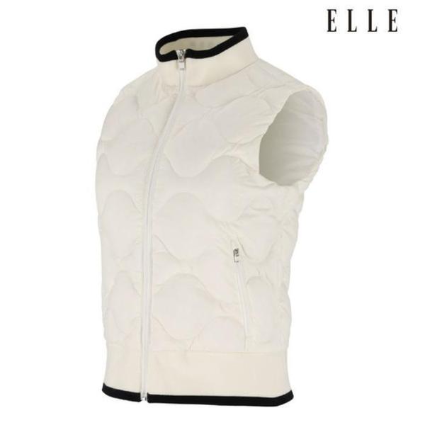 ゴルフセーブゾーン01 女性 波 キルティング 軽量 ベスト 6J81401 101 (S44881661)