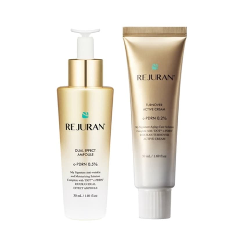 [ゴールド2種セット]ターンオーバーアンプルデュアルエフェクト30ml+ターンオーバーアクティブクリーム50ml/ゴールドセット