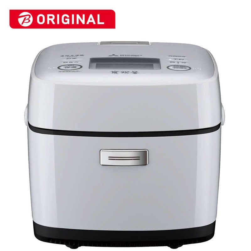 三菱　MITSUBISHI　炊飯器 3.5合 備長炭 炭炊釜 IH 白磁 はくじ　NJ-SV06R-W 21,868円
