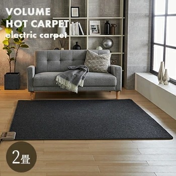 ホットカーペット 2畳 本体　厚手タイプ　175x175cm【 電気カーペット カーペット 2帖 】