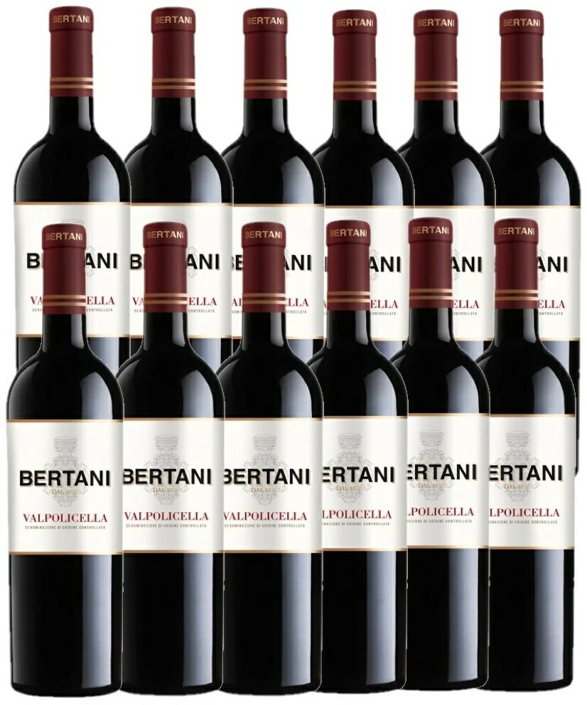 ベルターニ ヴァルポリチェッラ 750ml12本［赤/やや辛口/イタリア/ヴェネト]【本州(一部地域を除く)は送料無料】【モンテ物産】