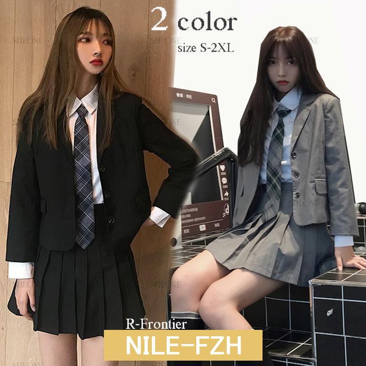 卒業式 スーツ 女の子 韓国 制服 入学式 スーツ 女の子 4点セット 大きいサイズ 韓国 高校生 卒服 女の子 韓国 子供服 入学式 子供スーツ ネクタイ