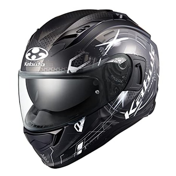 フルフェイスヘルメット カムイ・3 エステラ フラットブラックグレー Sサイズ KAMUI3ESTELAFBKグレーS