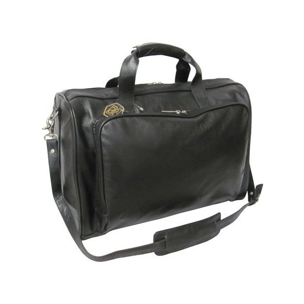 Amerileather 18-inch Leather Carry on Weekend Duffel (2114-0) 並行輸入品