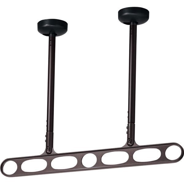 1組/2本入り 川口技研 ホスクリーン/物干し金物 1本シャフトタイプ 全長560780mm ダークブロンズ Z-107-DB
