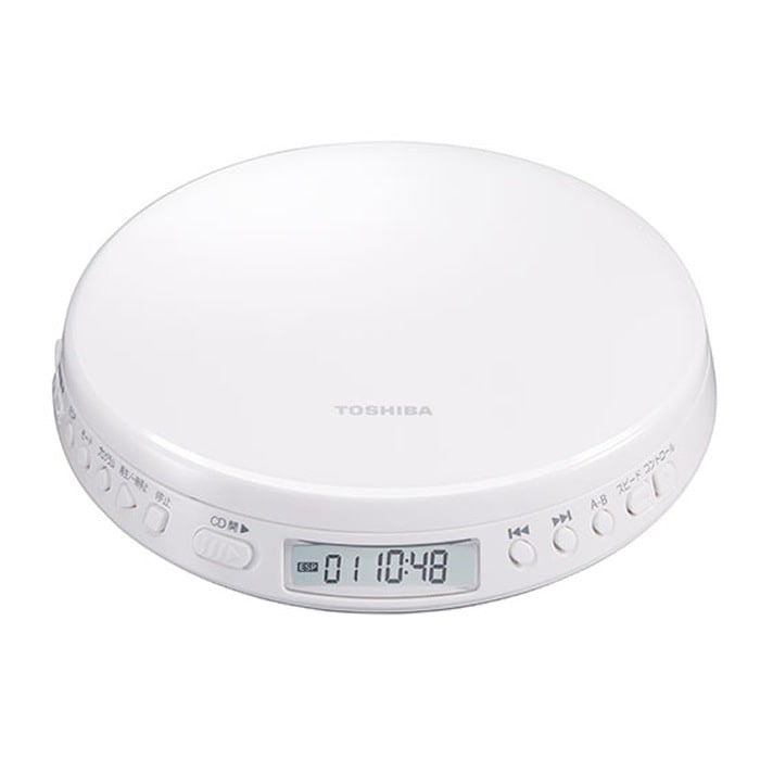ポータブルCDプレーヤー TY-P10-W ホワイト