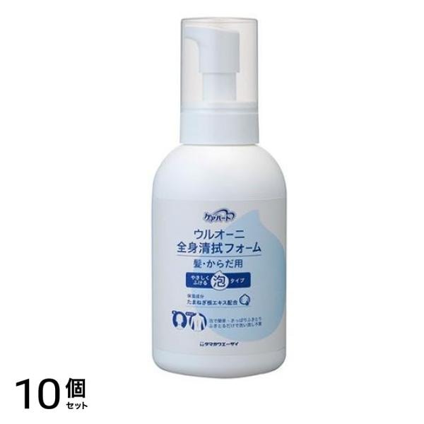 ケアハート ウルオーニ 全身清拭フォーム 泡タイプ 500mL 10個セット